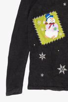 Vintage Black Holiday Editions Ugly Christmas Pullover (2000s)