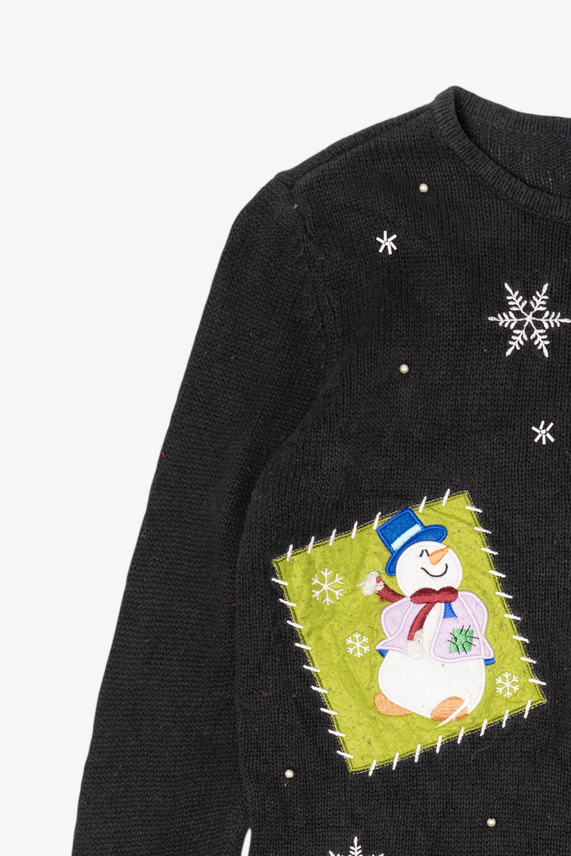 Vintage Black Holiday Editions Ugly Christmas Pullover (2000s)