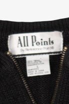 Vintage Black All Points Snowmen Ugly Christmas Vest (2000s)