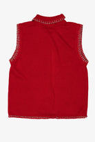 Vintage Red Southern Lady Ugly Christmas Vest (1990s)