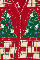 Vintage Red Bobbie Brooks Ugly Christmas Vest (1990s)