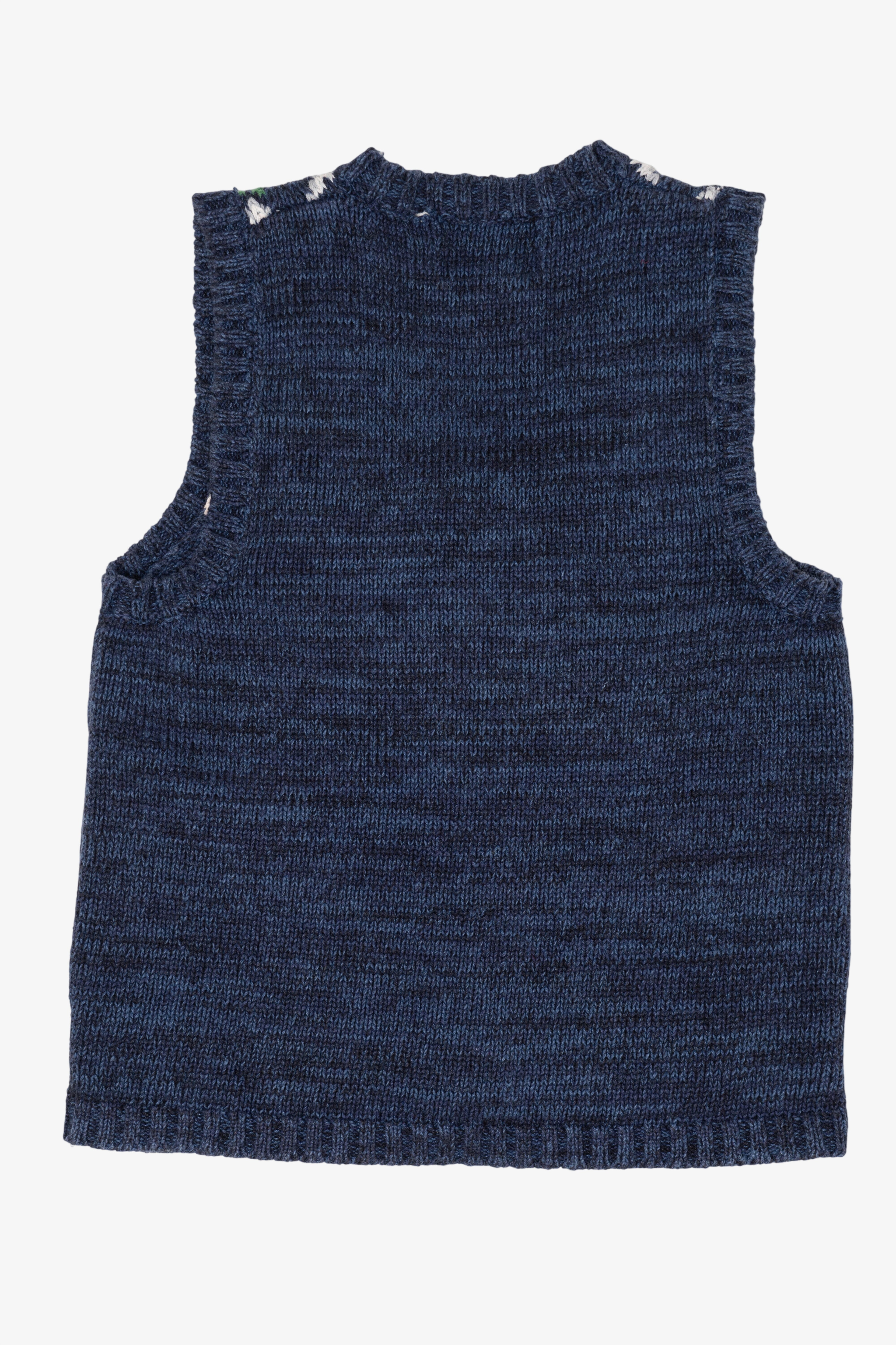 Vintage Blue Tiara International Teddy Bears Ugly Christmas Vest (1990s)