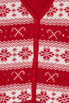 Red Holiday Editions Snowflakes Ugly Christmas Vest (2010s)