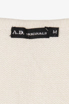 Vintage White A.D Originals Ugly Christmas Vest (1990s)