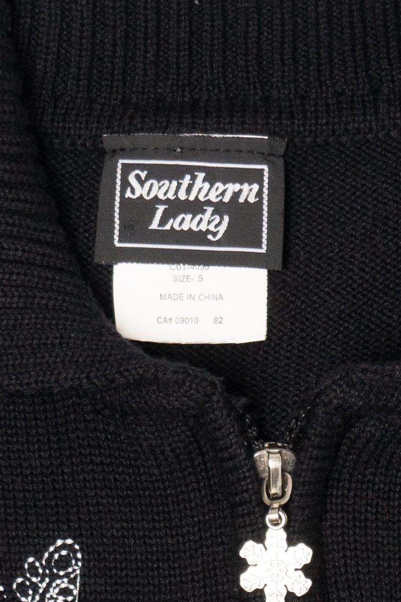 Vintage Black Southern Lady Cardinals Ugly Christmas Vest (1990s)