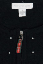 Vintage Charter Club Holiday Trees Ugly Christmas Vest (1990s)