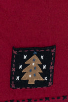 Vintage Coldwater Creek Tree & Snowmen Front Pockets Ugly Christmas Vest (2000s)
