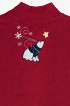 Vintage CJ Banks Polar Bears Wearing Sweaters Ugly Christmas Vest (2000s)