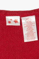 Vintage Red  Snowmen Tower Ugly Christmas Vest (2000s)
