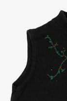 Poinsettias And Cardinals Ugly Christmas Vest (2010s)