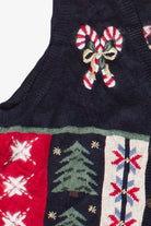 Vintage Nutcracker Christmas Pattern Ugly Christmas Vest