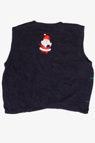 Vintage Bobbie Brooks Santa Singing Ugly Christmas Vest