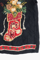 Vintage Holiday Stockings Heirloom Collectibles Ugly Christmas Vest (1990s)