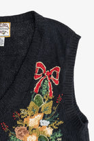 Vintage Holiday Stockings Heirloom Collectibles Ugly Christmas Vest (1990s)