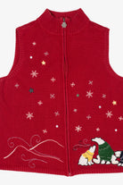 Vintage Red CJ Banks Polar Bears Ugly Christmas Vest (2000s)