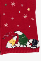Vintage Red CJ Banks Polar Bears Ugly Christmas Vest (2000s)