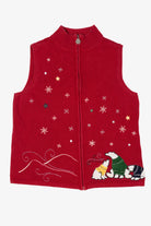 Vintage Red CJ Banks Polar Bears Ugly Christmas Vest (2000s)