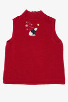 Vintage Red CJ Banks Polar Bears Ugly Christmas Vest (2000s)