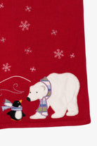 Vintage Red Christopher & Banks Polar Bears Ugly Christmas Vest (2000s)