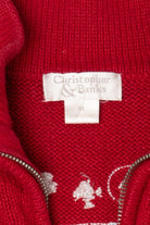 Vintage Red Christopher & Banks Polar Bears Ugly Christmas Vest (2000s)