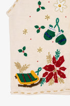 Vintage White Bobbie Brooks Sleds Ugly Christmas Vest (2000s)