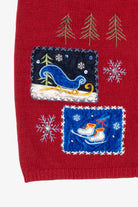 Vintage Red Holiday Editions Ugly Christmas Vest (2000s)
