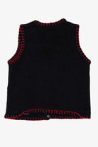 Vintage Black Basic Editions Ugly Christmas Vest (1990s)