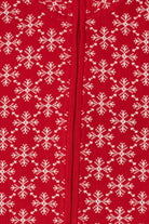 Reversible White And Red Snowflakes Ugly Christmas Vest