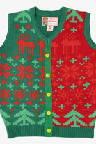 Green Merry Christmas Ugly Vest (2010s)