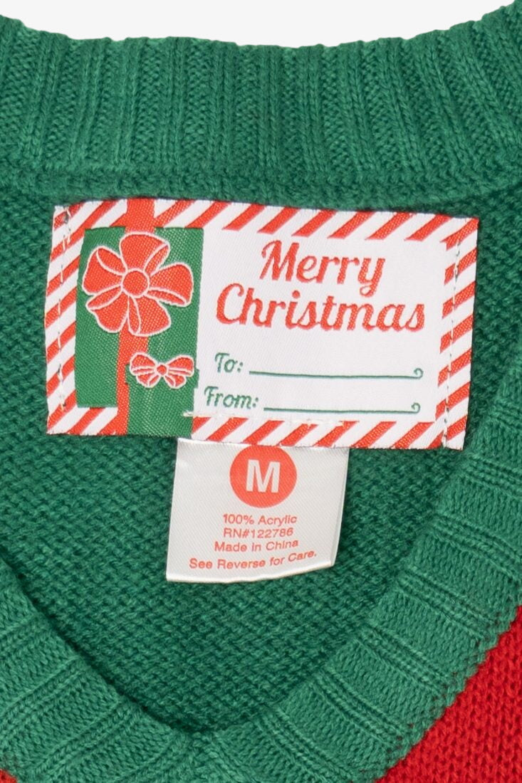 Green Merry Christmas Ugly Vest (2010s)