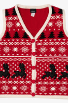 Red Holiday Editions Reindeer Ugly Christmas Vest (2010s)