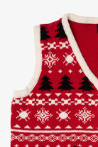 Red Holiday Editions Reindeer Ugly Christmas Vest (2010s)