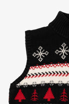 Vintage Black Christopher & Banks Ugly Christmas Vest (2000s)