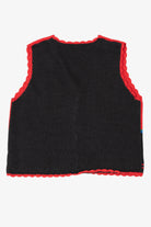 Vintage Red Nutcracker Presents Ugly Christmas Vest (1990s)