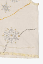 Vintage White Hampshire Studio Snowflakes Ugly Christmas Vest (1990s)
