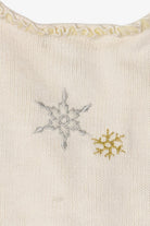 Vintage White Hampshire Studio Snowflakes Ugly Christmas Vest (1990s)