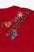 Vintage Red Marisa Christina Ugly Christmas Vest (1990s)