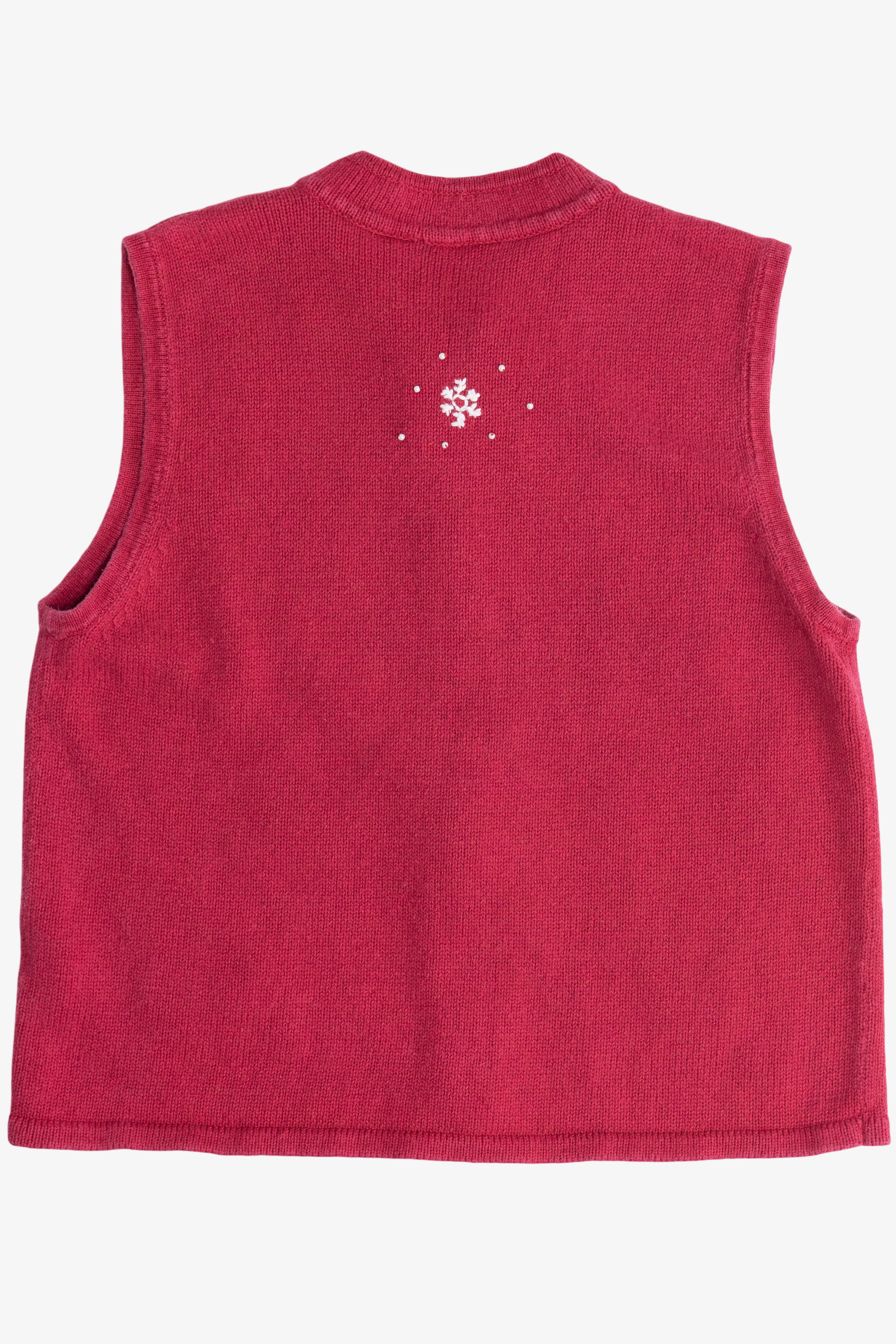 Vintage Snowmen Cappagallo Ugly Christmas Vest (1990s)