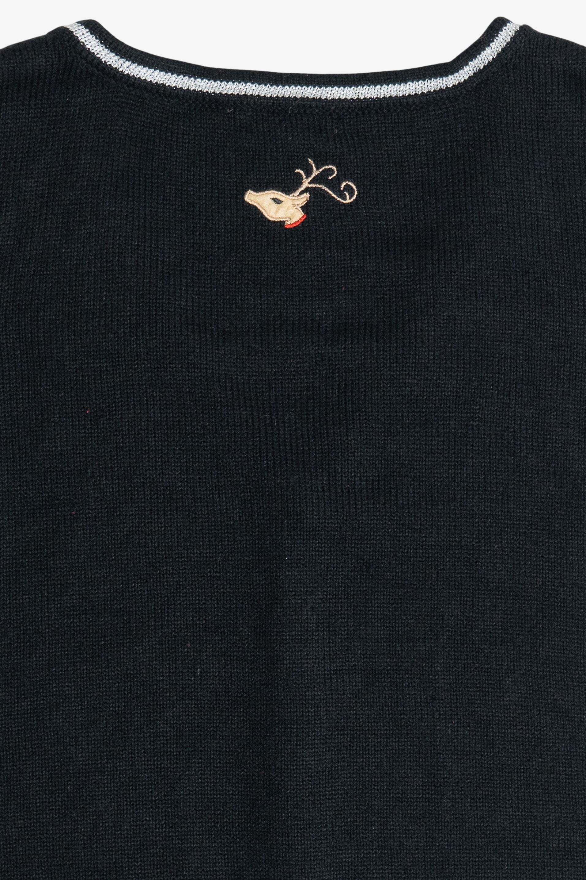 Vintage Reindeer Ugly Christmas Vest (2000s)