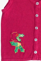 Vintage Holly & Ivy Ugly Christmas Vest (2000s)