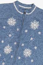 Vintage Breckenridge Snowflakes Ugly Christmas Vest (1990s)