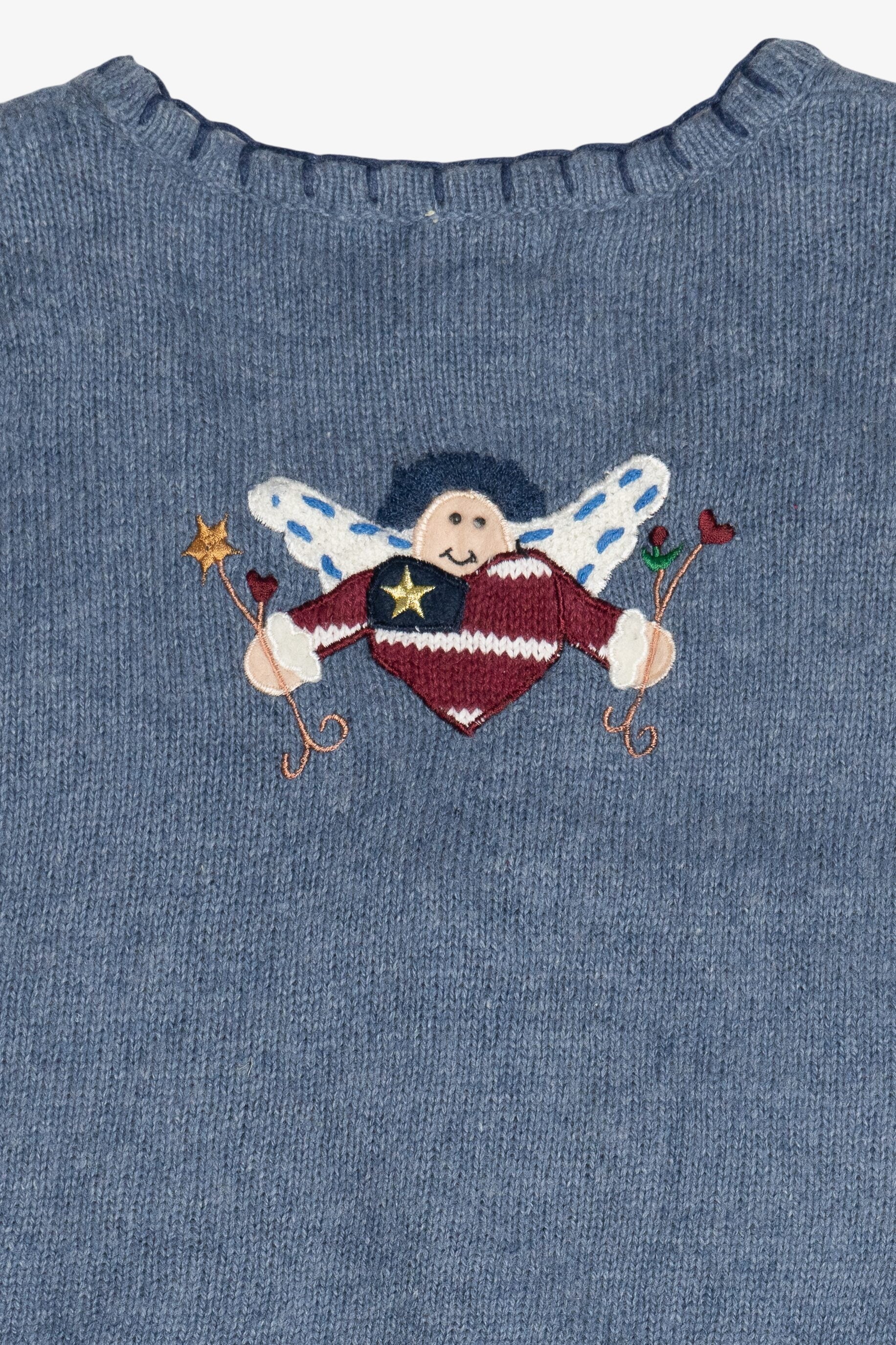Vintage Americana USA Ugly Christmas Vest (1990s)