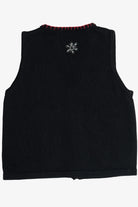 Vintage "Let It Snow" Snowmen Ugly Christmas Vest (1990s)