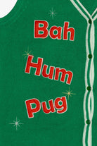Vintage "Bah Hum Pug" Ugly Christmas Vest (2000s)