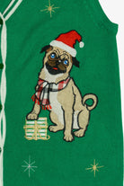 Vintage "Bah Hum Pug" Ugly Christmas Vest (2000s)
