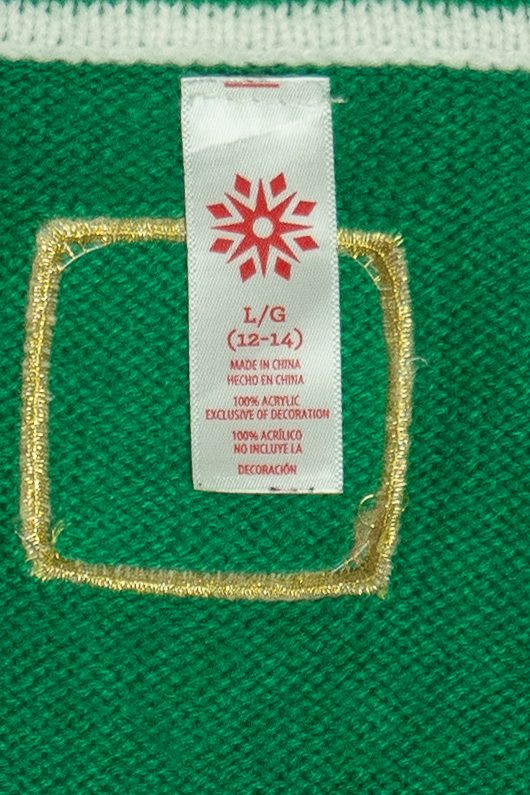 Vintage "Bah Hum Pug" Ugly Christmas Vest (2000s)