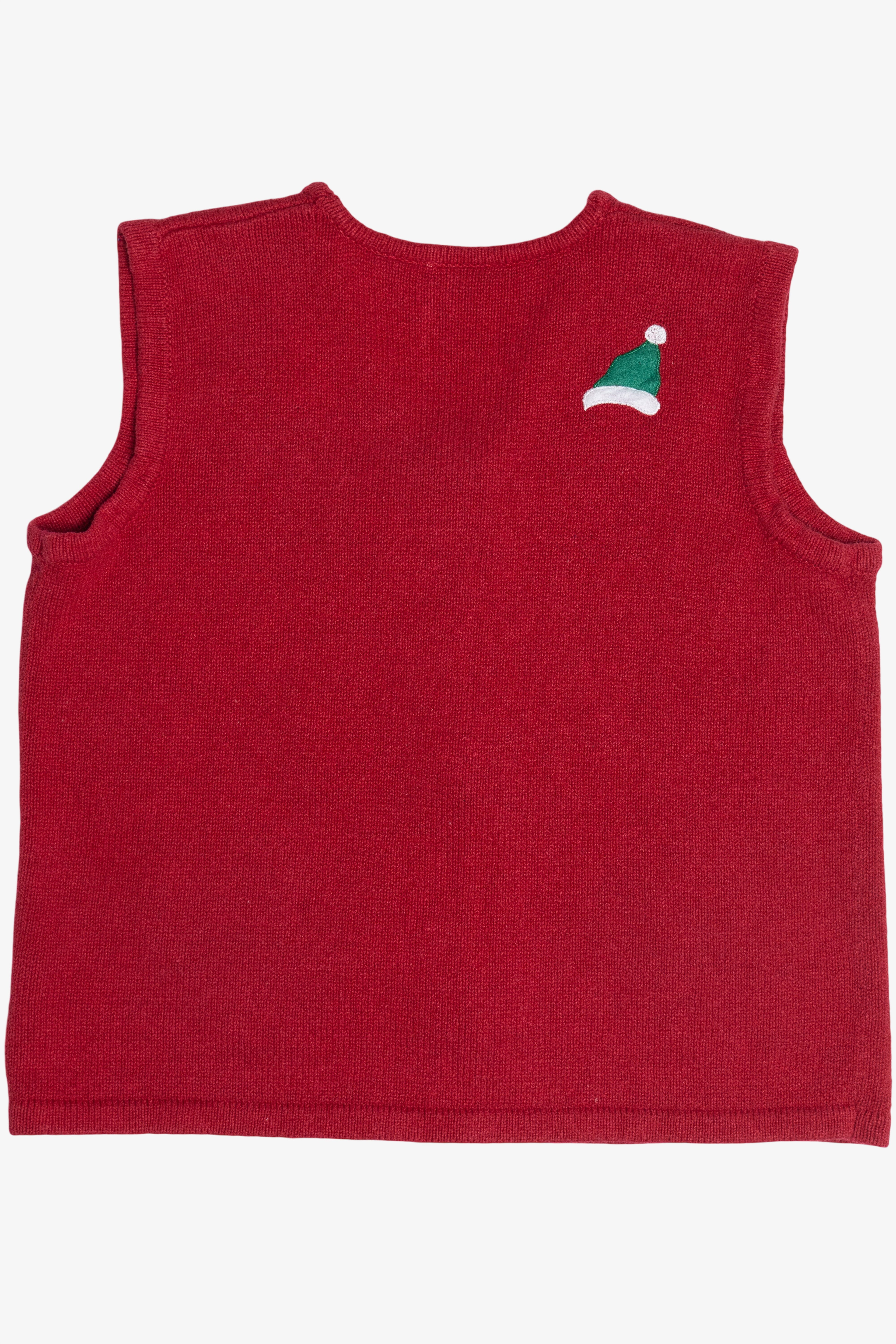 Vintage Bobbie Brooks Snowmen Ugly Christmas Vest (1990s)