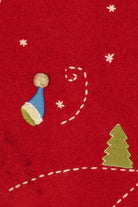 Vintage Red Coldwater Creek Snowmen Ugly Christmas Vest (2000s)