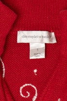 Red Christopher & Banks Snowmen Ugly Christmas Vest (2010s)