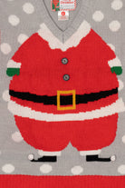 Gray Santa Body Ugly Christmas Vest (2010s)